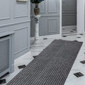 FREADEM Runner Rugs 2' x 71' Indoor Outdoor Carpet Runner, Area Rugs with Anti-Slip Rubber Backing for Aisle Hallway Balcony Gar