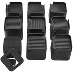 BTSD-home Adjustable Bed and Furniture Risers Elevator up to 3 or 4 inch Heavy Duty Bed Risers for Dorm Table Couch Sofa Wheels 