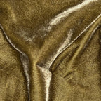 Hiend Accents Stella Faux Silk Velvet Bed Skirt, Green Ochre, Super Queen Size, Romantic Modern Western Traditional Style Beddin