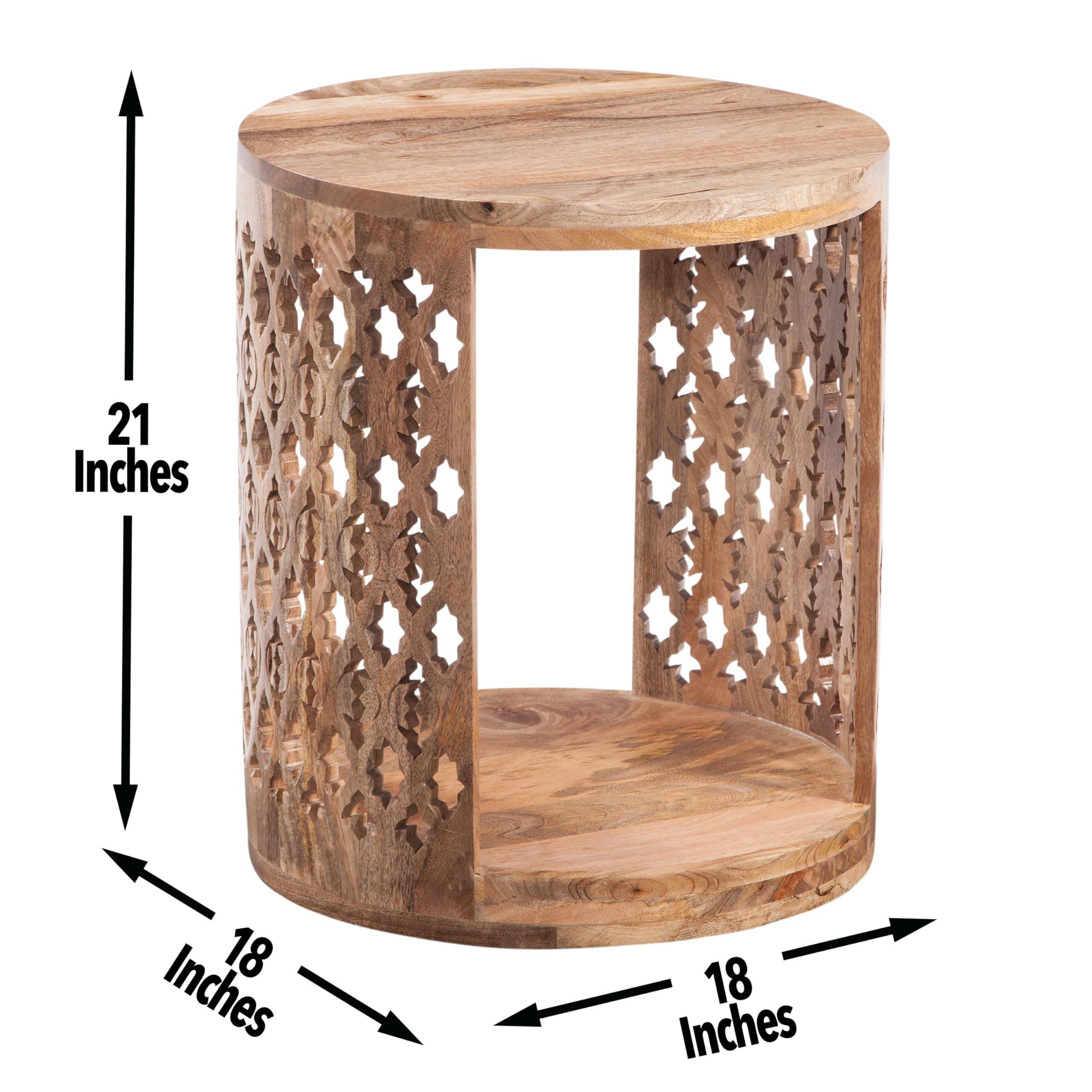 Steve Silver Brinley End Table - Thumbnail 2