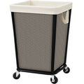 STO STO 160L Rolling Laundry Hamper with Wheels, Laundry Basket, Beige