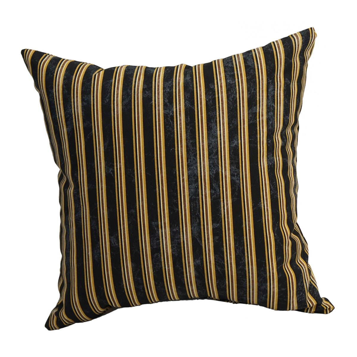 Blazing Needles Printed Throw Pillow, 17&quot;, Midnight Stripe