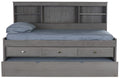 American Furniture Classics 83222-K3-KD Daybed, Twin, Charcoal Gray