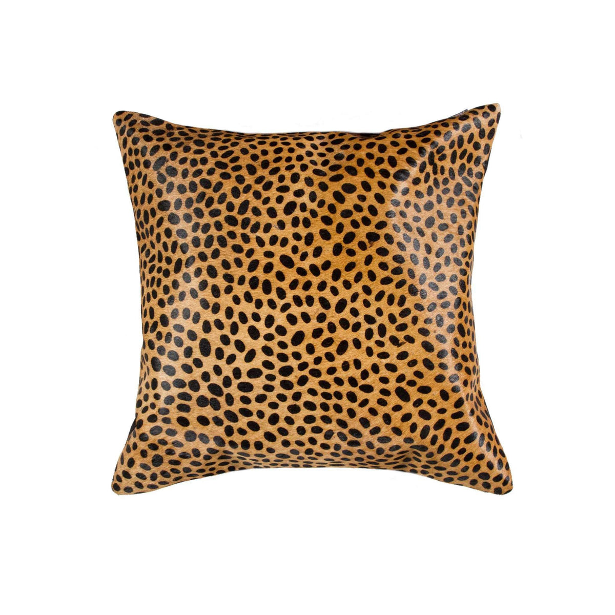 HomeRoots Decor 18-inch x 18-inch x 5-inch Sensational Cheetah Torino Kobe Cowhide - Pillow