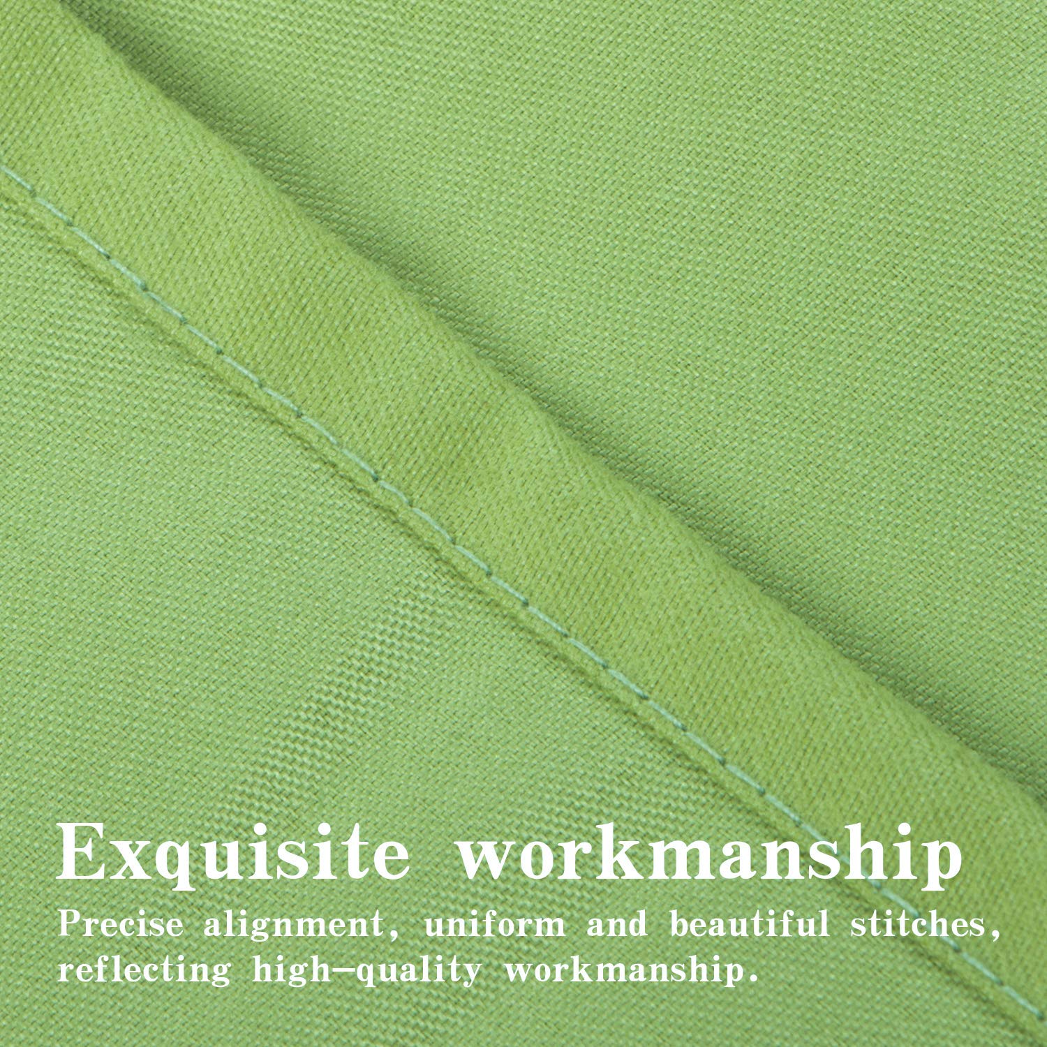 Ntbay 100% Brushed Microfiber Queen Pillow Shams Set Of 2, Super Soft And Cozy, Wrinkle, Fade, Stain Resistant 20X30 Inches Oxford Pillowcases, Sage Green