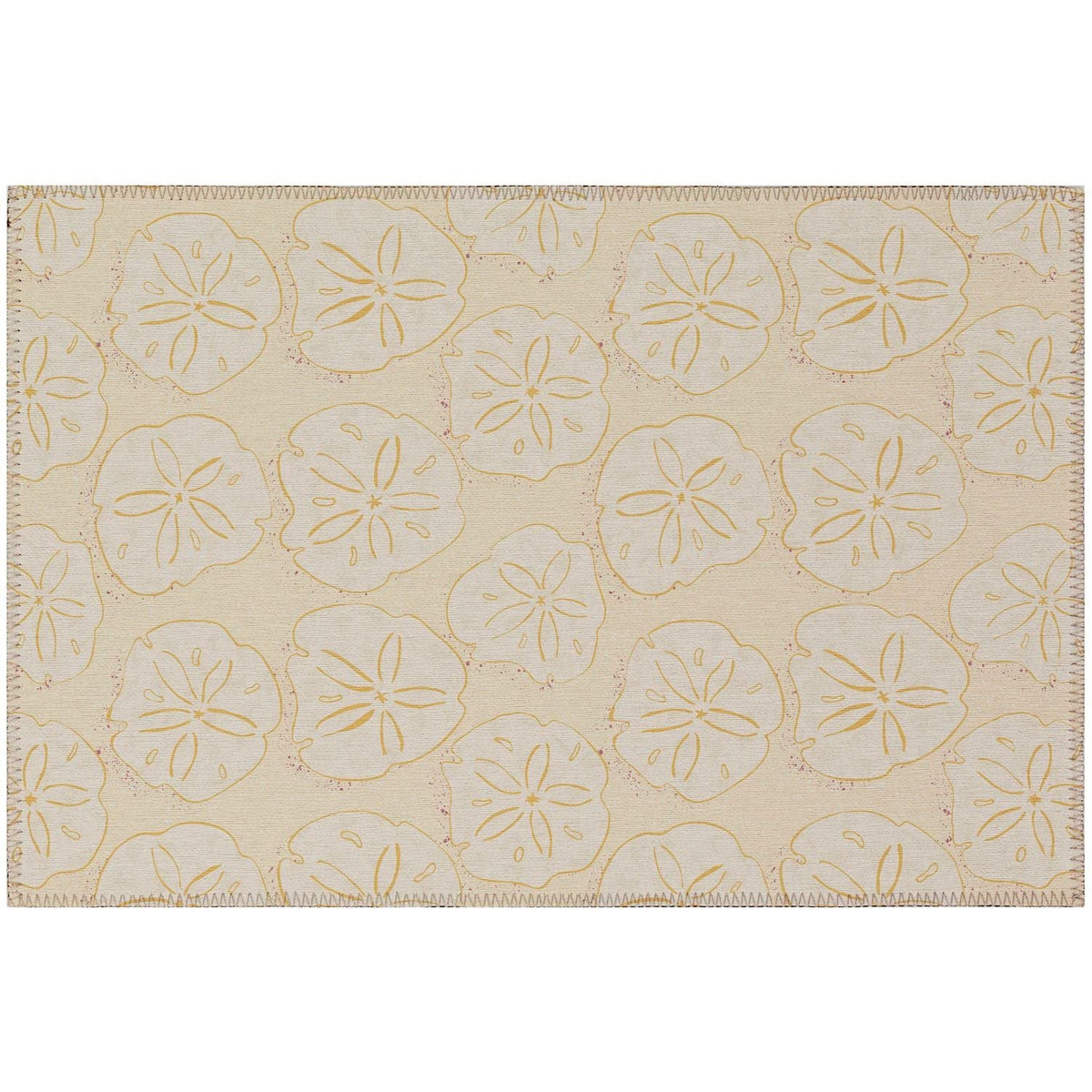 Seabreeze Sz10 Ivory Coastal Rug Rectangle 10' X 14'