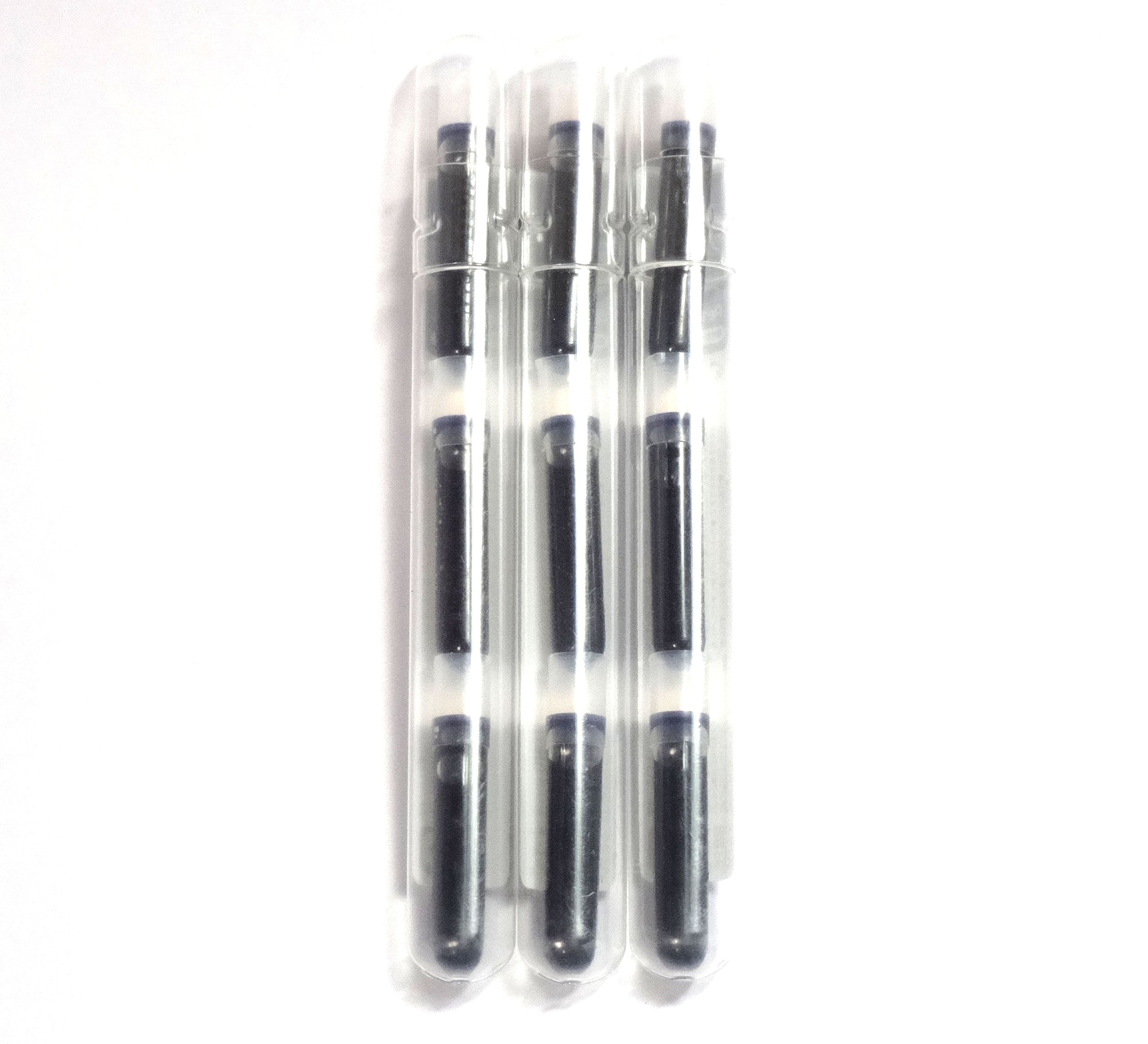 Pilot Petit Pen Refill Cartridge (Blue Black Ink)    3 Pack/Total 9 Pcs (Japan Import) [Komainu-Dou Original Package]
