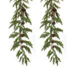 Pine And Cone Garland (Set Of 2)