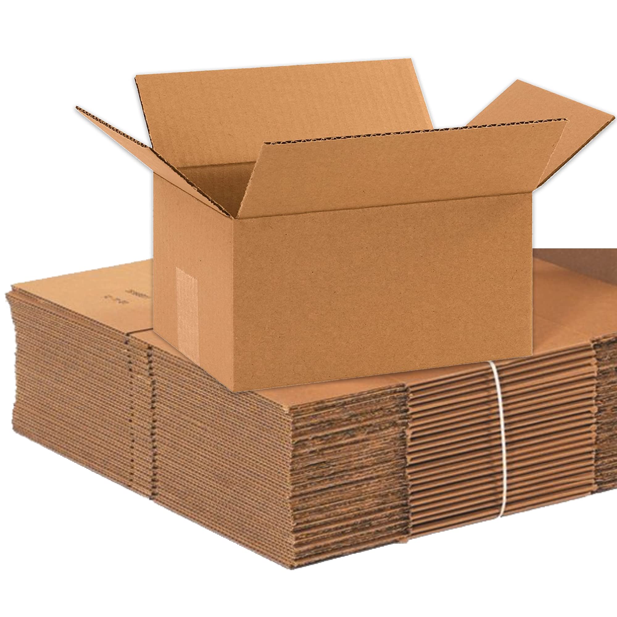 Box Usa Shipping Boxes Medium 10L X 7W X 5H, 25-Pack  Corrugated Cardboard Box For Packing, Moving And Storage 1075