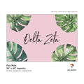 Pro-Graphx Delta Zeta Greek Sorority & Fraternity Flag Officially Licensed, Tapestry, Display Banner, Sign, Letter Pattern Large