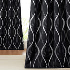 Nicetown Blackout Curtain Panels 84 Inches - Light Reducing Thermal Insulated Solid Grommet Blackout Curtains/Panels/Drapes For
