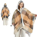Bedsure Heated Blanket Wearable Shawl - Electric Wrap Poncho Blanket Hoodie Adult As Winter Gifts For Mom Women Girlfriend, Warm