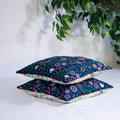 Southshore Fine Living, Inc. Boho Throw Pillow Covers 26'X26', Set Of 2 Euro Sham Covers, Quilted Pillow Shams 26X26 To Match