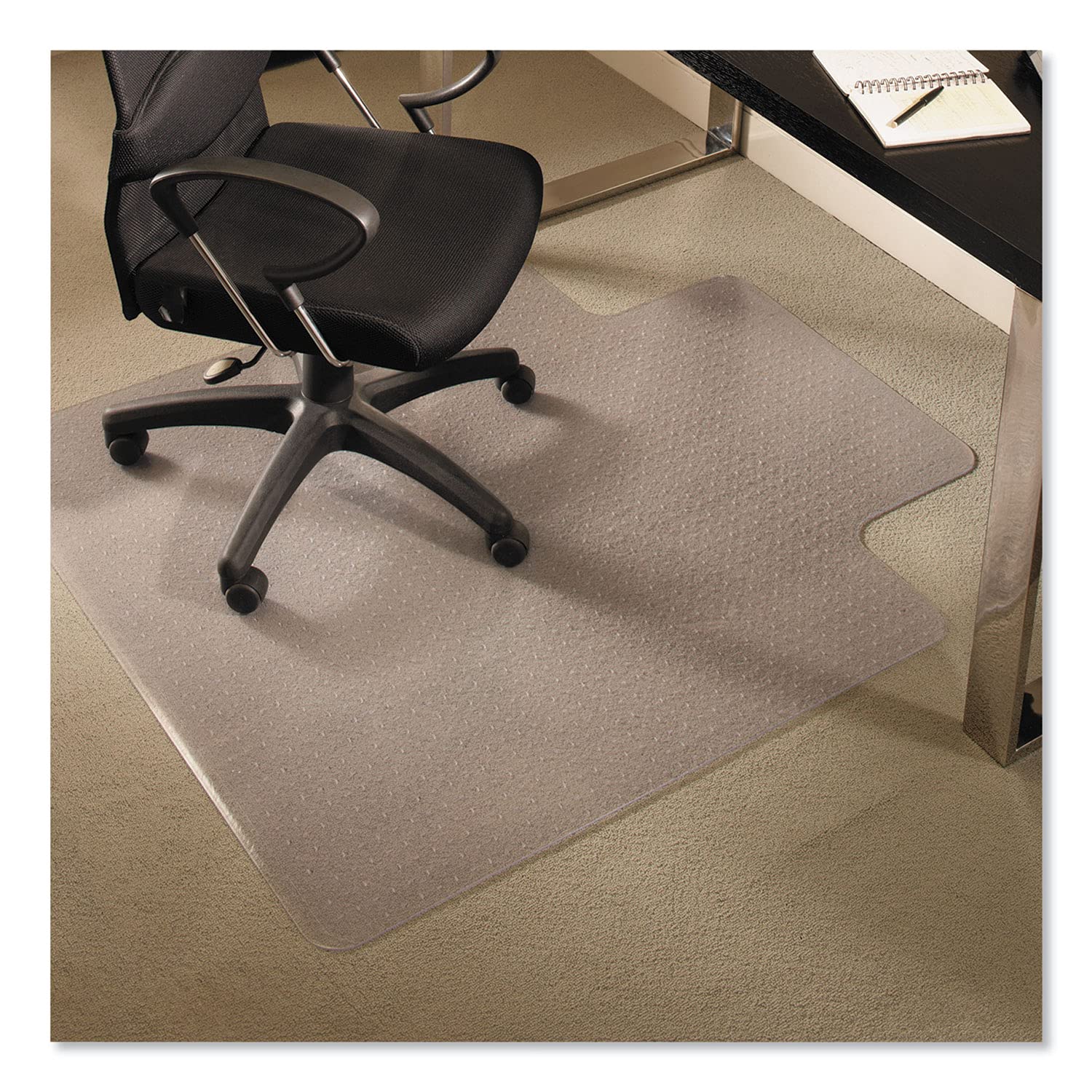 Esr122073 - Es Robbins Everlife Chair Mats For Medium Pile Carpet With Lip