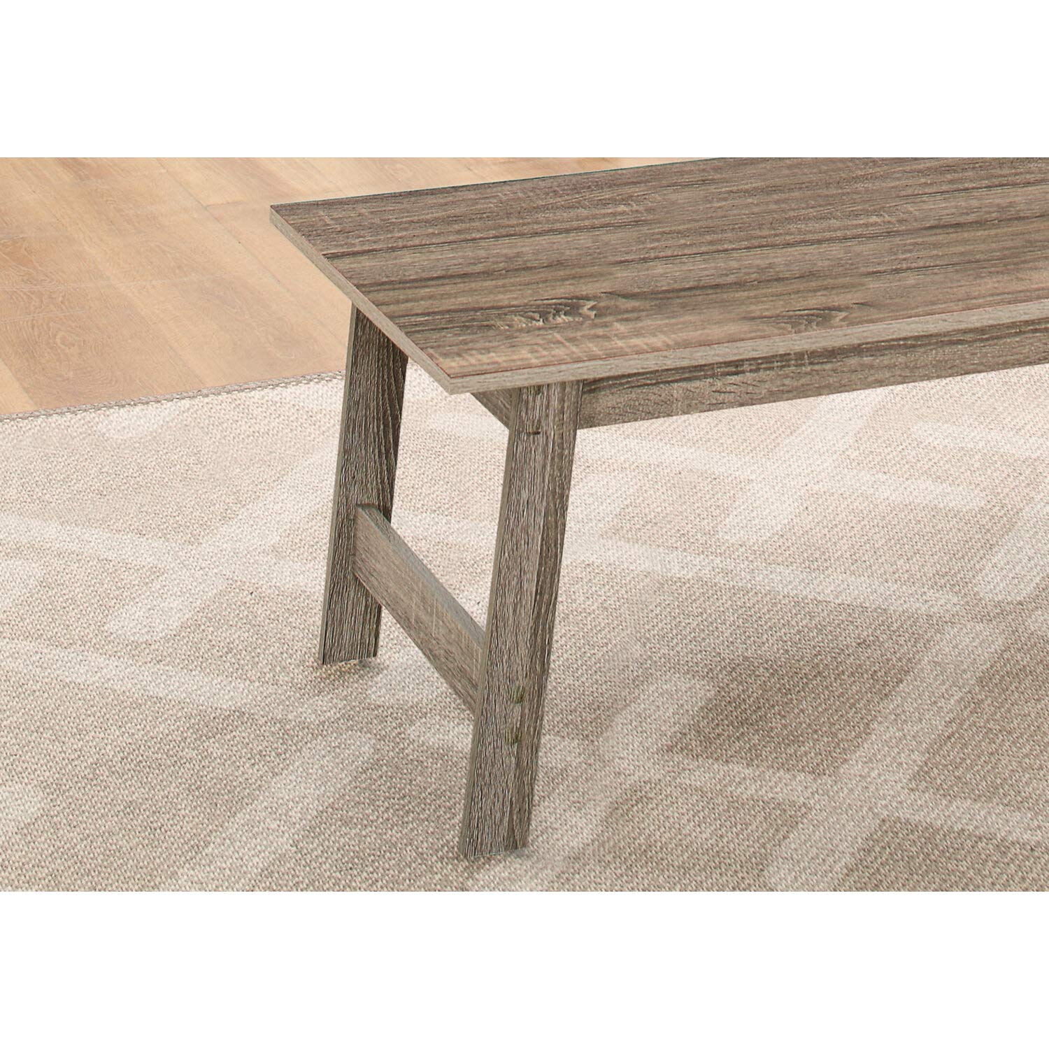 Monarch Specialties I Table SET-3PCS Set, Dark Taupe