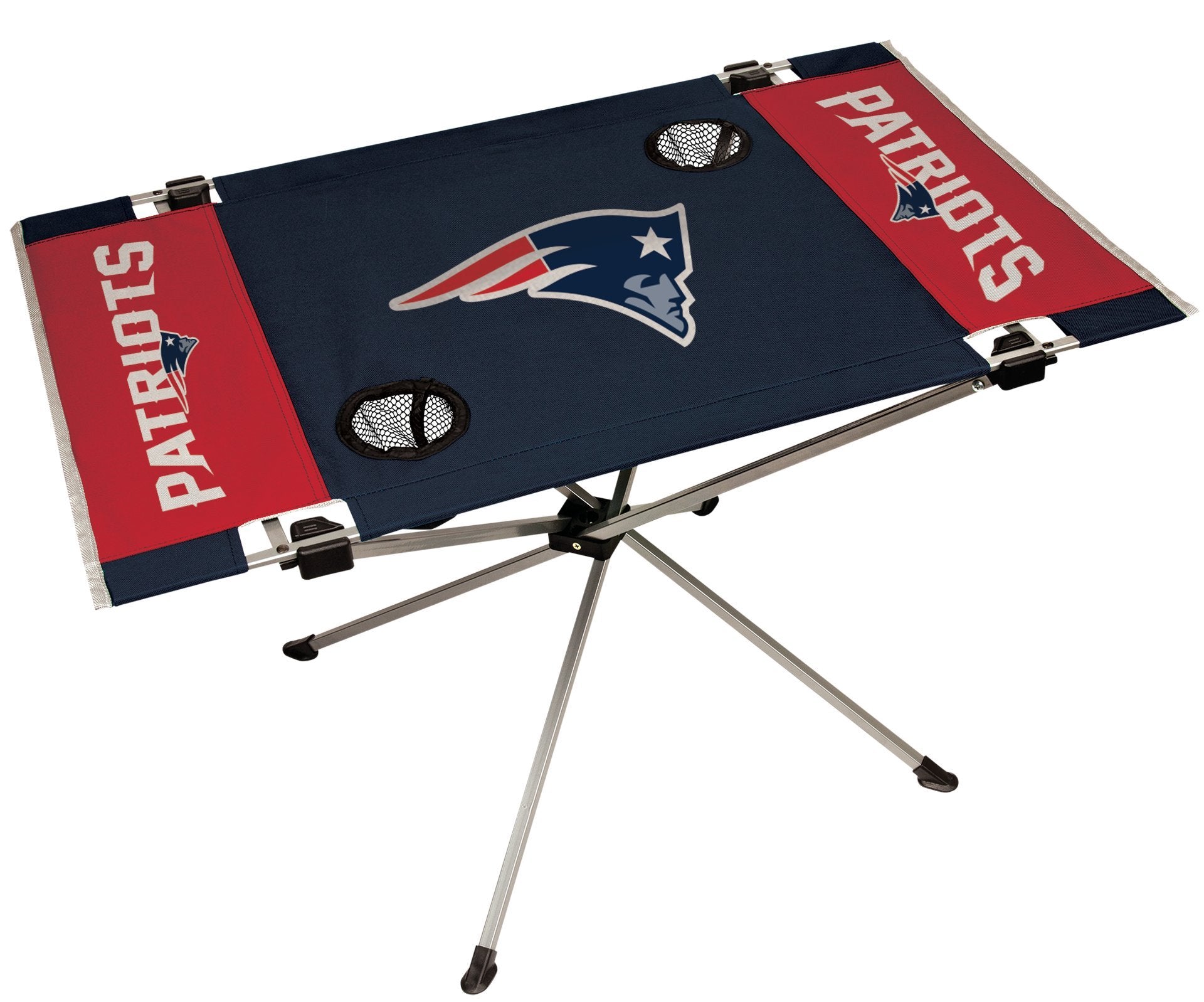 Rawlings Nfl Portable Folding Endzone Table, 31.5 In X 20.7 In X 19 In, New England Patriots