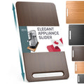Ibyx Elegant Sliding Tray For Your Coffee Maker & Heavy Kitchen Appliances - Sturdy, Slides Easily From Under The Cabinet (Brown