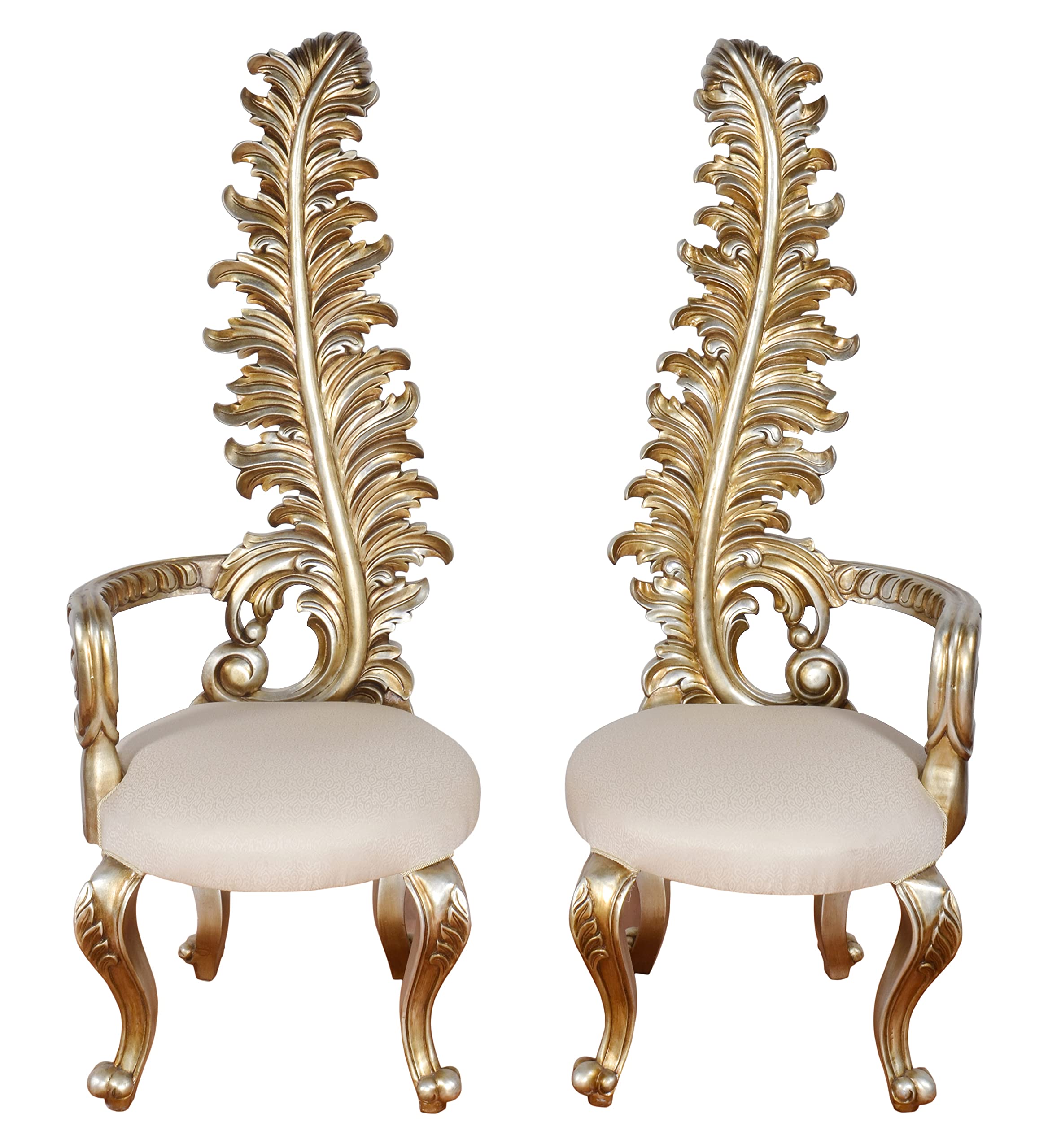 AFD Home Platine Italia Leaf Chair Set of 2