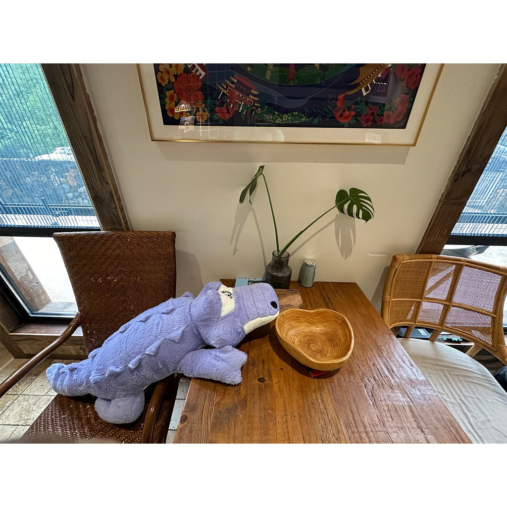 Hofun4U Alligator Plush Pillow, 38 Inch Alligator Stuffed Animal, Home Decoration Christmas Valentines Birthday Gift For Boys Gi