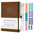 Smart Planner Budget Book - A5 Size 8.6 X 5.7 Inches - Undated Budget Planner Organizer With Calendars, Debt Tracker, Expense Sh