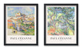 Poster Master 2-Piece Vintage Paul Cezanne Poster - Retro Impressionism Print - Landscape Art - Forest Art - Gift for Him, Her -