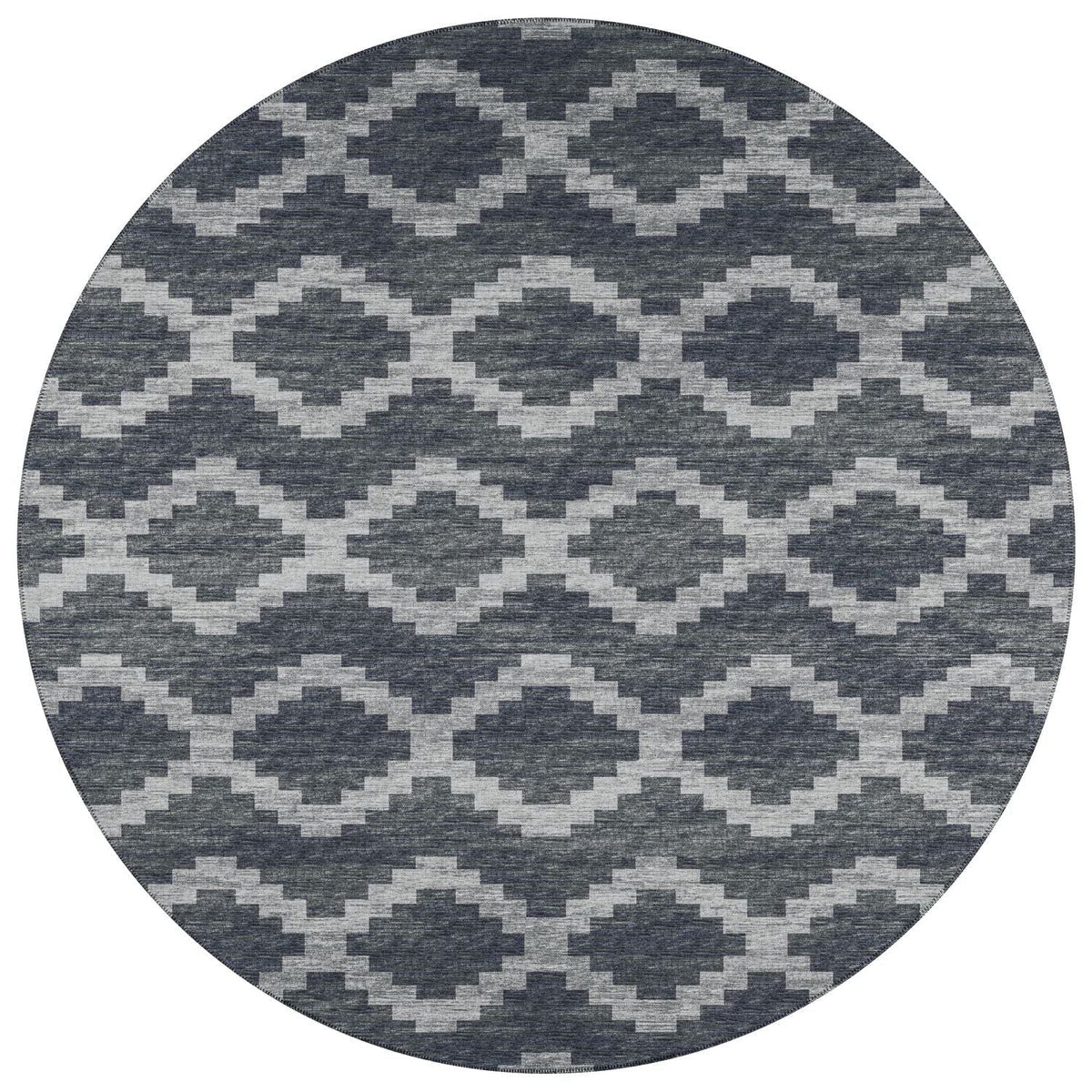 Sedona Sn9 Black Bohemian Rug Round 10' X 10'