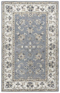 Alora Decor Liberty 2'6" X 10' Border Gray/Tan/Ivory Hand-Tufted Area Rug
