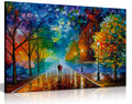 Freshness of Cold by Leonid Afremov Canvas Wall Art Picture Print for Home Decor (36x24)
