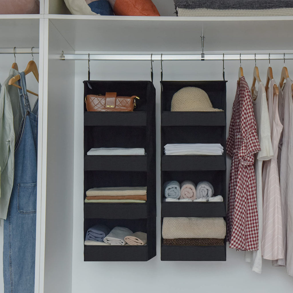 Granny Says 4-Shelf Hanging Organizer, Closet Hanging Shelves, Closet Hanging Storage Organizers, Organization For Bedroom, Livi