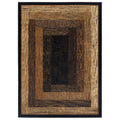 Home Dynamix Royalty Vega Contemporary Geometric Area Rug, Black/Beige, 78x104