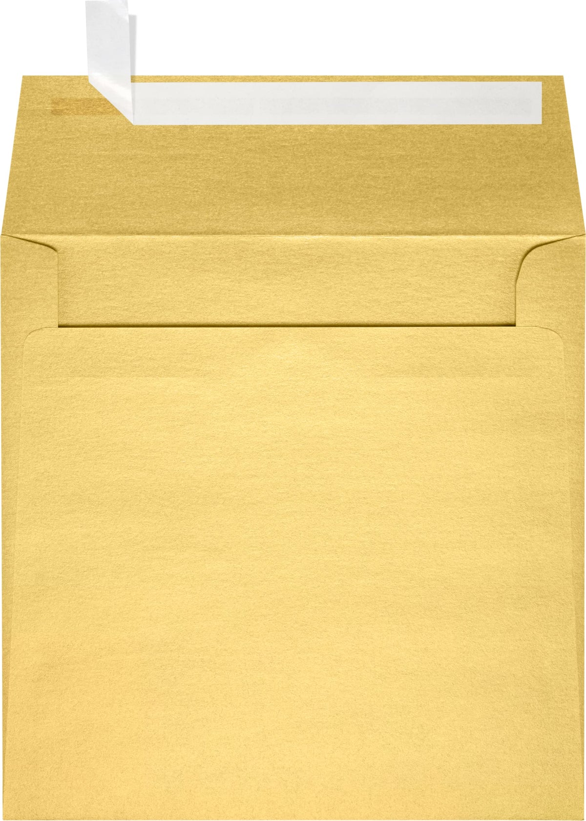 Luxpaper Square Invitation Envelopes | Peel & Press | 6' X 6' | Gold Metallic | 80Lb. Text | 50 Qty