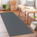 KOZYFLY Washable Runner Rug 2x5 Ft Runners for Hallways Throw Rug with Rubber Backing, Braided Cotton Entryway Runner Indoor, Ca