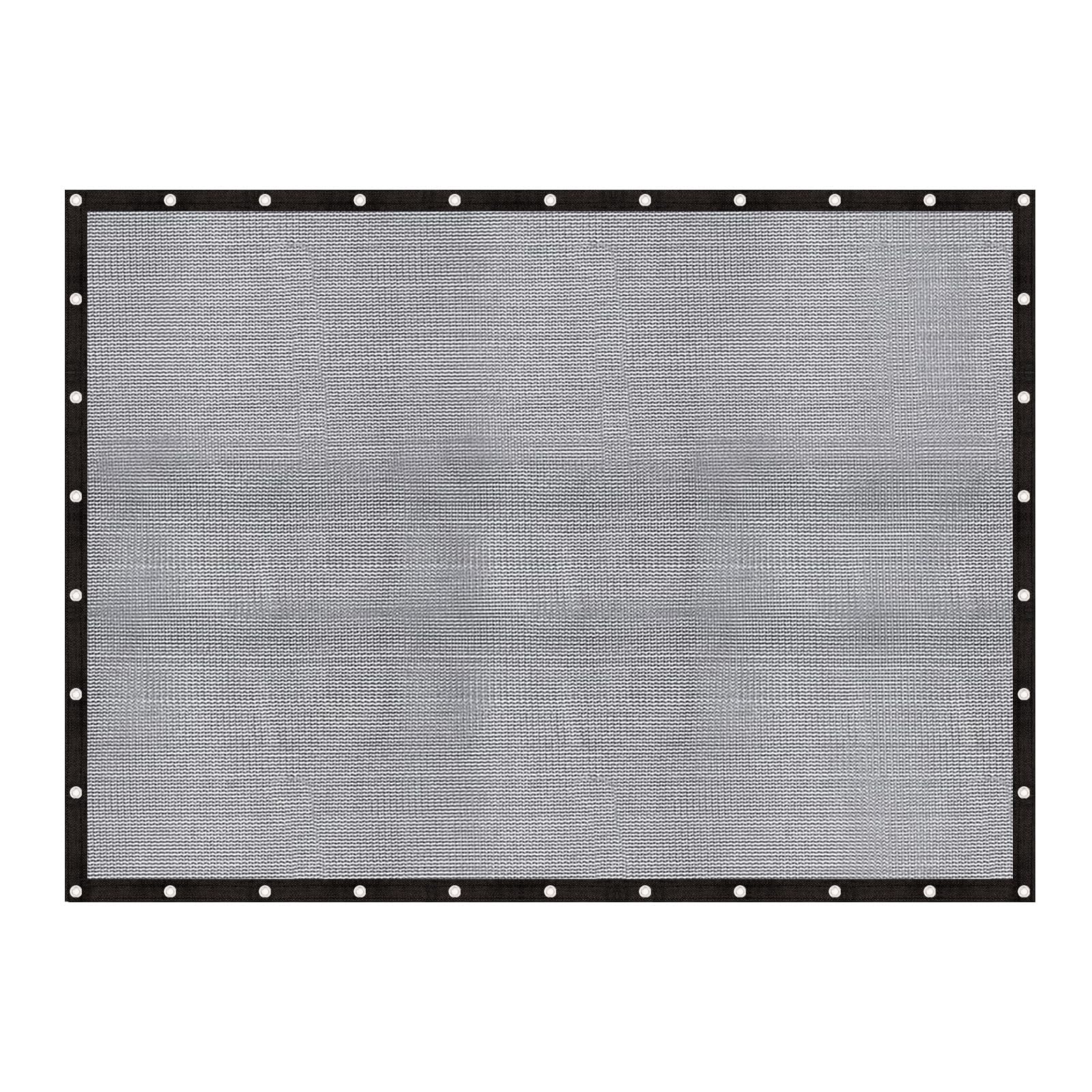 Cool Area 60-70% Shade Cloth 12X16Ft Heavy Duty Knitted Mesh Tarp With Grommets Mesh Screen For Patio Canopy Garden Porch Greenh