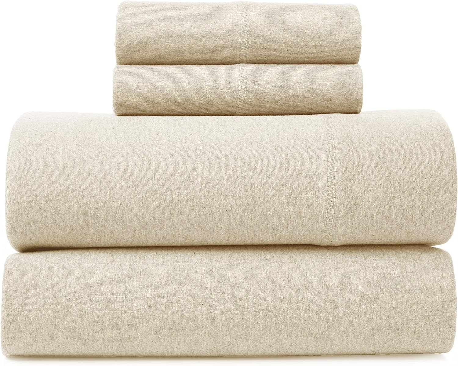 Road Trip America Jersey Sheets King Set - Cotton (4 Pieces) All Seasonal Deep Pockets Soft Cozy Knit Stretchy Bed Sheets - Hote