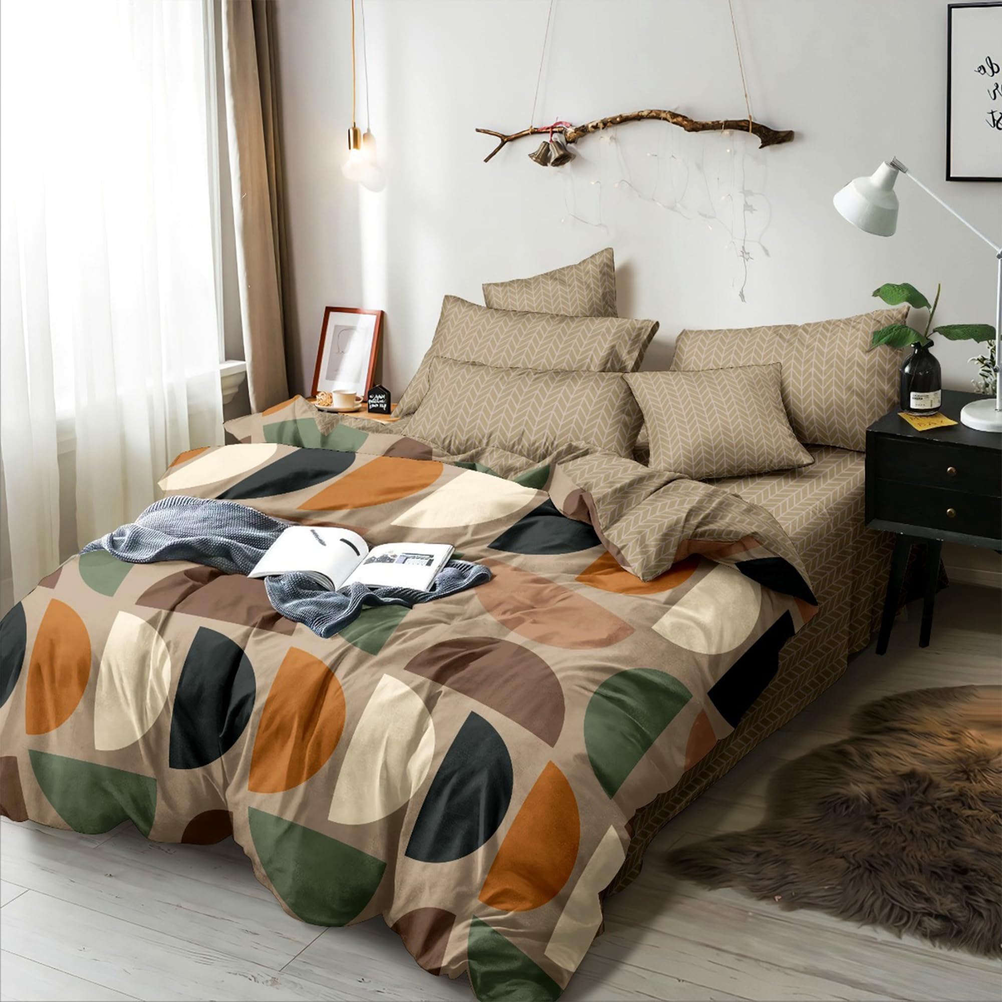 Filltex Reversible Comforter For Double Bed, All Season Blankets, Ac Room Comforter