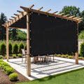 Shade&Beyond Customized Size 7' X 19' Shade Cloth with Grommets, 90% UV Protection UV Protection Mesh Tarp Sun Screens for Patio