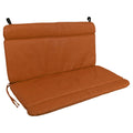 Blazing Needles Indoor/Outdoor Seat/Back Loveseat Cushion, 42 x 40, Cinnamon