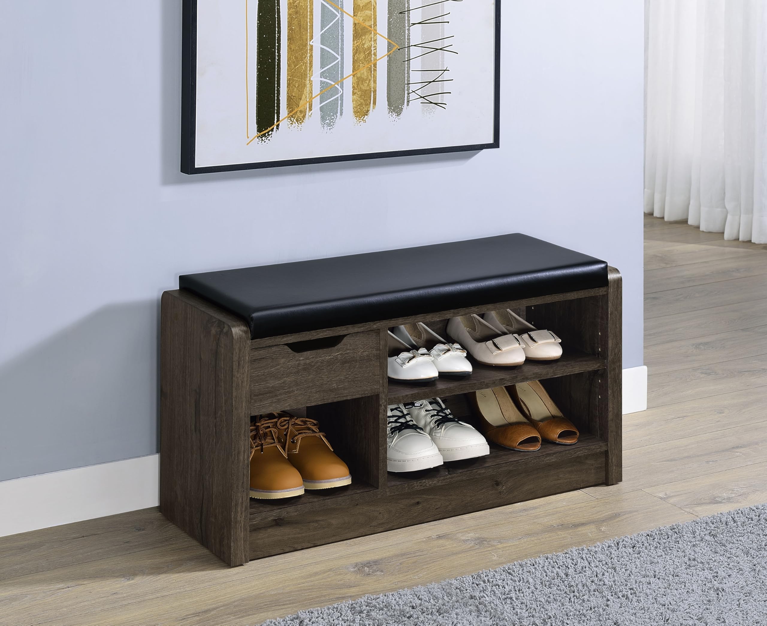 Arrington Storage Bench - Thumbnail 2