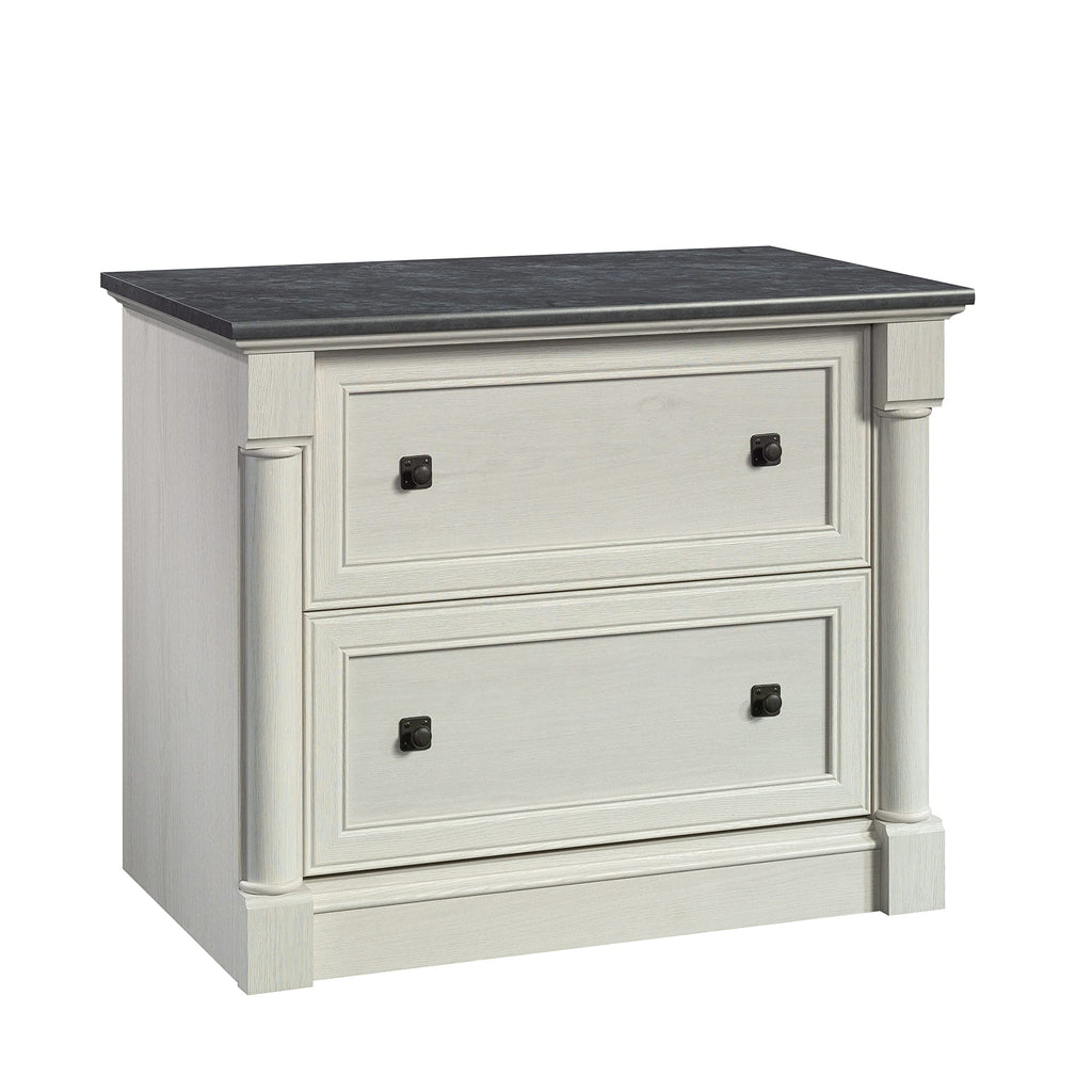 Sauder Palladia Lateral File, L: 36.81' X W: 22.01' X H: 29.61', Glacier Oak