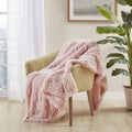 Serta Mila Shaggy Heated Throw Blanket - Soft Faux Fur Heated Blanket, Fast Heating, Auto Shut Off Timer, Low Emf, 5 Heat Settin