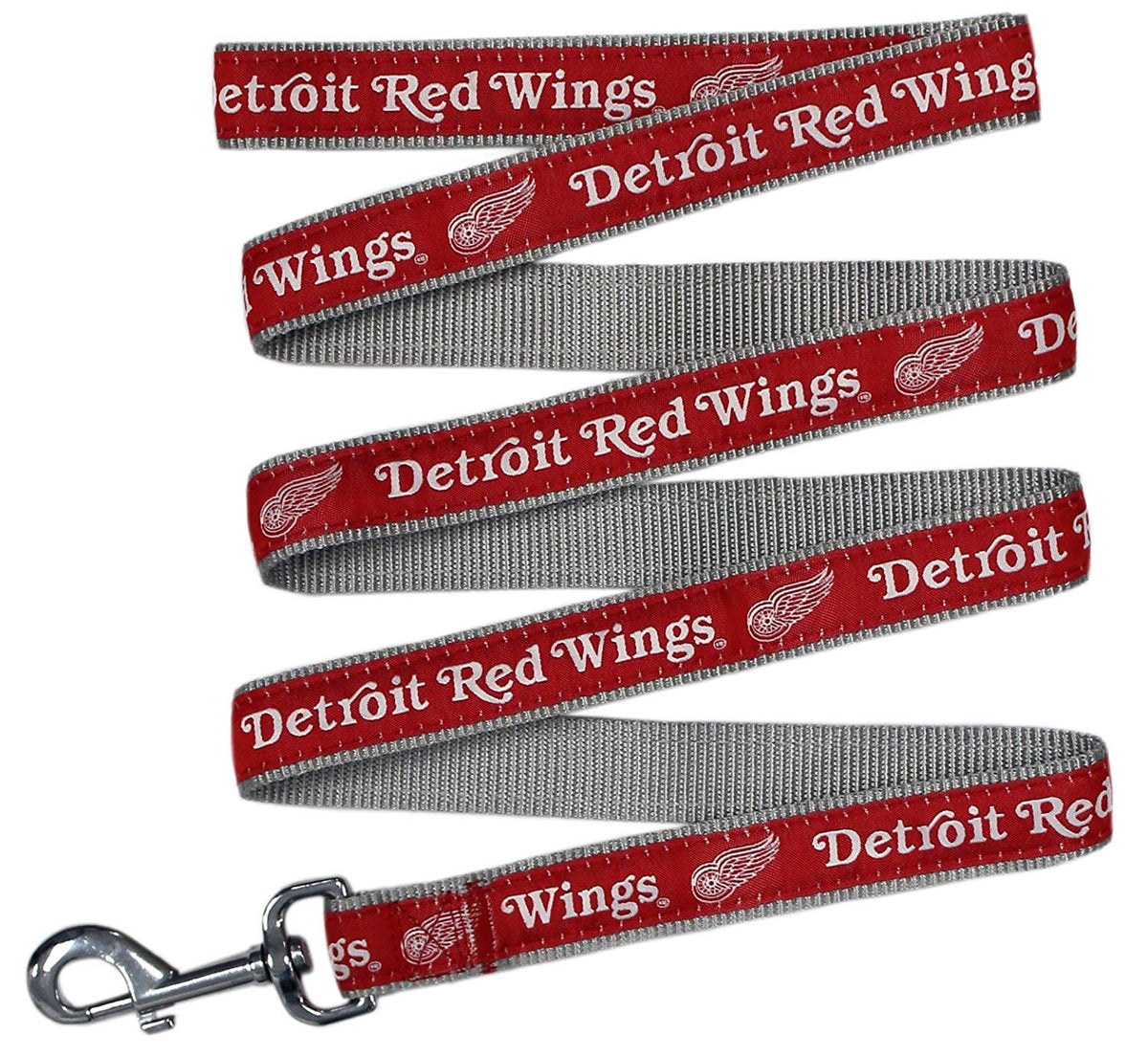 Pets First Nhl Detroit Red Wings Leash For Dogs  Cats, Walk Cute  Stylish The Ultimate Hockey Fan Leash, Large (6 Ft Long X 1 In