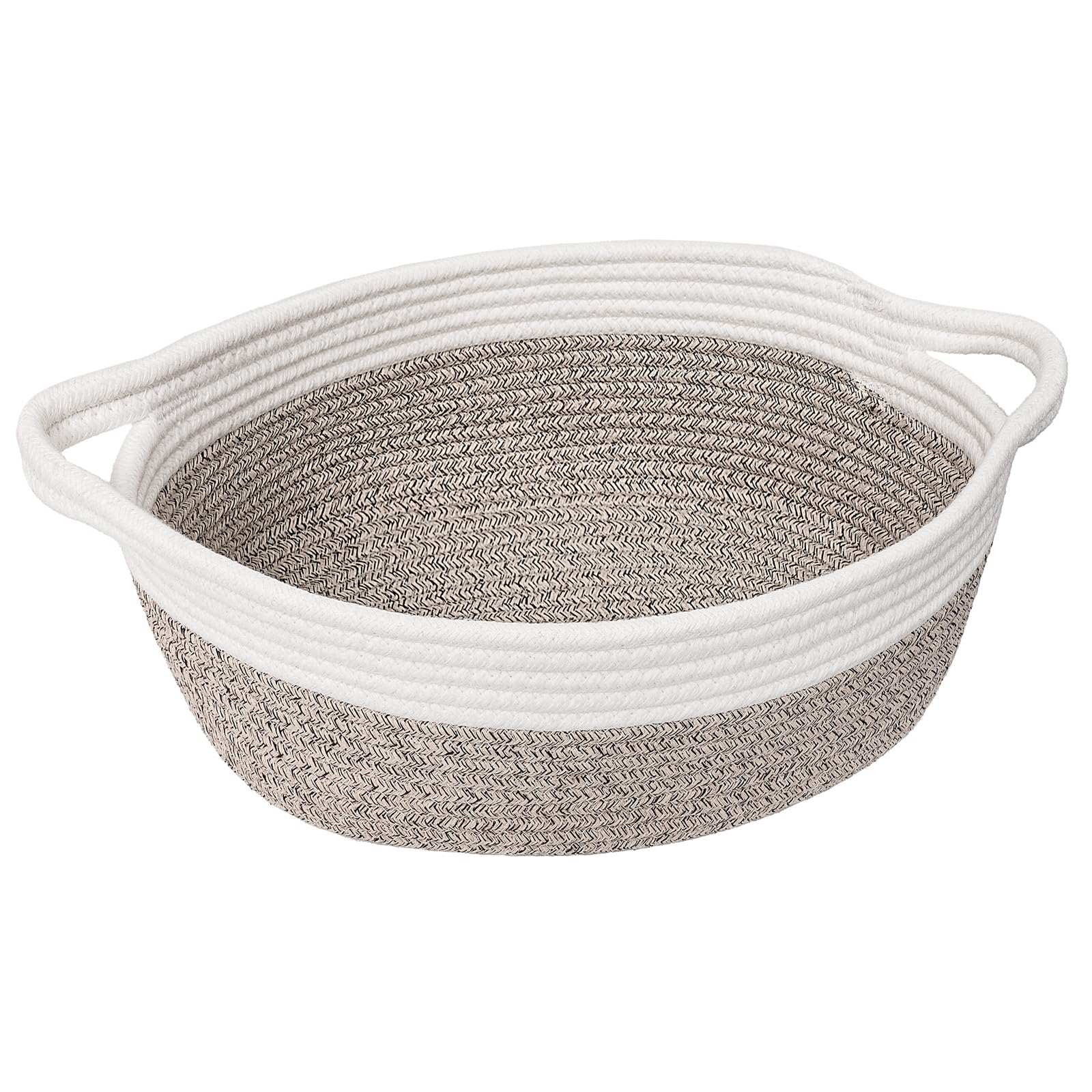 Goodpick Small Woven Basket, Basket for Organizing, Dog Basket, Storage Basket with Handles, Gift Basket Cute Basket for Decor 1