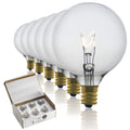 SouLight 25 Watt Wax Warmer Bulbs for Full Size Scentsy Warmer & Scentsy Burner - Replacement Light Bulbs. Incandescent E12 Sock