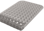 Tike Smart Medium Non-Slip Bathtub & Shower Mat 31X16 (Smooth/Non-Textured Tubs Only) Safe, Clean, Machine-Washable, Superior Gr