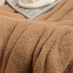Bearberry Super Soft Fluffy Throw Blanket Lightweight Cozy Warm Throw Blankets For Couch Bed Sofa All Season (Camel, 50   X60