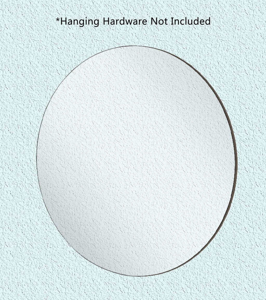 Marketing Holders Acrylic Mirror Round 11 Inch Circle Laser Cut Travel Makeup Home Decor Lucite Reflective Pieces For Arts And C