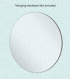 Marketing Holders Acrylic Mirror Round 11 Inch Circle Laser Cut Travel Makeup Home Decor Lucite Reflective Pieces For Arts And C