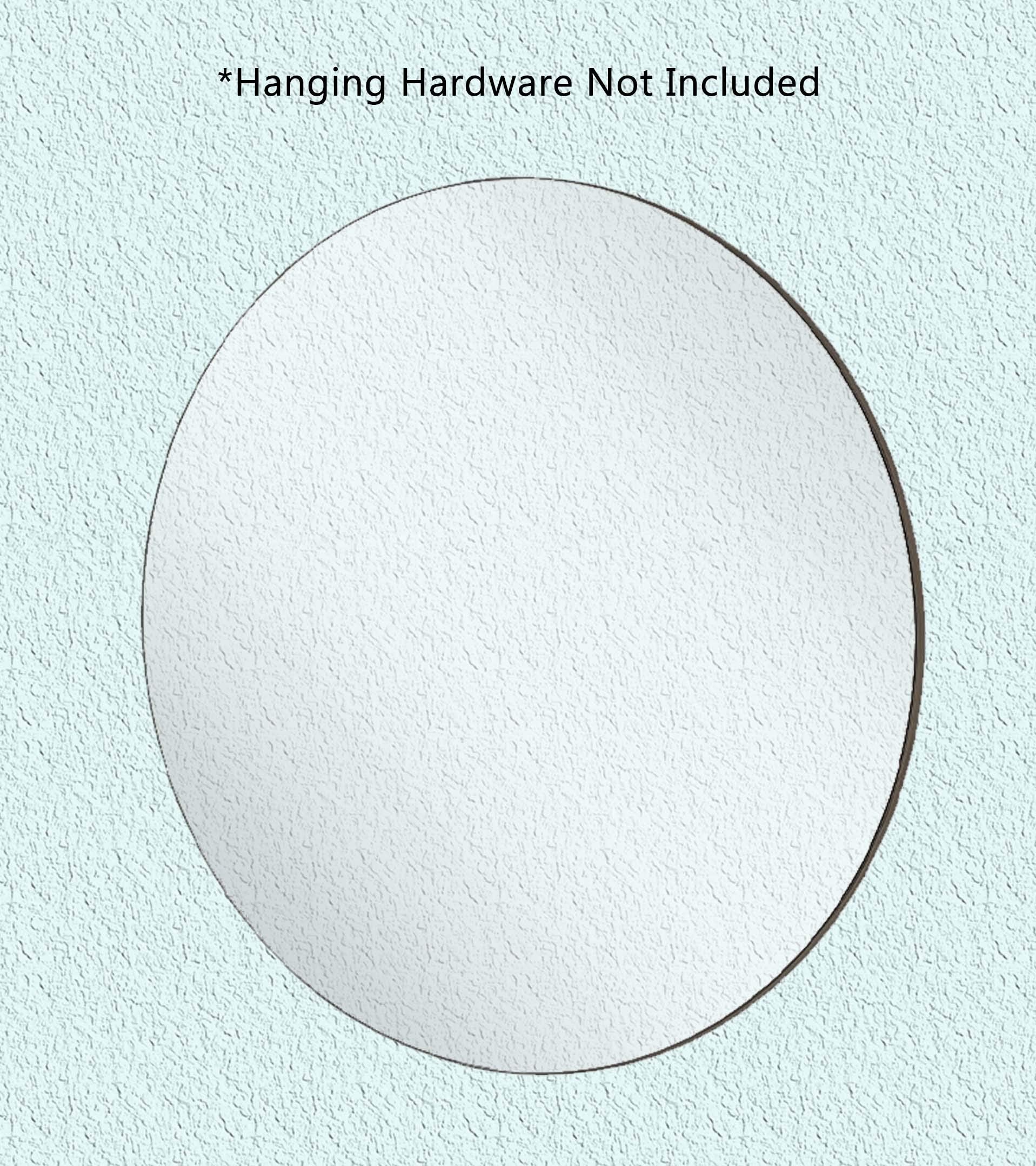 Marketing Holders Acrylic Mirror Round 11 Inch Circle Laser Cut Travel Makeup Home Decor Lucite Reflective Pieces For Arts And C