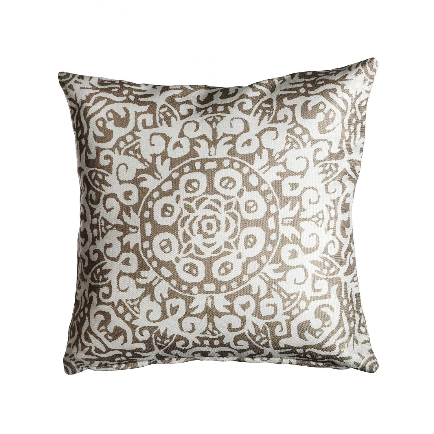 Fab Habitat Indoor/Outdoor Throw Pillow Made From Recycled Polyester Yarn - Double Sided, Stain Resistant, Machine Washable - Me