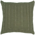 Rizzy Home | T05065 | 18"x18" Green Decorative Pillow | Down Fill